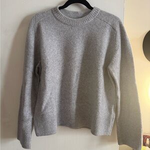 Abercrombie Crewneck Sweater - Light Gray